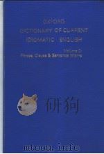OXFORD DICTIONARY OF CURRENT IDIOMATIC ENGLISH  VOLUME 2（1983年 PDF版）
