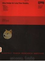 ALLOY DESIGN FOR LONG TIME STABILITY（1979 PDF版）