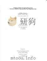 ANALYSIS OF STEAM CHUGGING PHENOMENA VOLUME 3:SAMPAC HYDRODYNAMIC POOL RESPONSE CODE 1979 PDF电子版封面