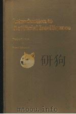 INTRODUCTION TO ARTIFICIAL INTELLIGENCE PDF电子版封面 0201119455