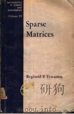 SPARSE MATRICES PDF电子版封面 REGINALD P.TEWARSON