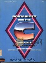 PORTABILITY AND THE C LANGUAGE PDF电子版封面 0672484285 REX JAESCHKE