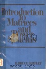 INTRODUCTION TO MATRICES AND POWER SYSTEMS（ PDF版）