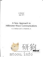 A NEW APPROACH TO MILLIMETER-WAVE COMMUNICATIONS（ PDF版）
