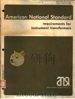 IEEE STANDARD REQUIREMENTS FOR INSTRUMENT TRANSFORMERS（ PDF版）