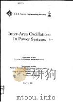 INTER-AREA OSCILLATIONS IN POWER SYSTEMS  （下册）（ PDF版）