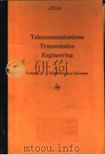 TELECOMMUNICATIONS TRANSMISSION ENGINEERING VOLUME 3 PDF电子版封面
