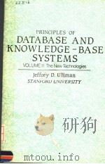 PRINCIPLES OF DATABASE AND KNOWLEDGE-BASE SYSTEMS VOLUME 2:THE NEW TECHNOLOGIES PDF电子版封面 0716780690