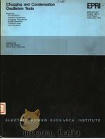 CHUGGING AND CONDENSATION OSCILLATION TESTS PDF电子版封面 J.STEPHEN MARKS
