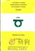 12TH WORLD CONGRESS INTERNATIONAL FEDERATION OF AUTOMATIC CONTROL  VOLUME 5（ PDF版）