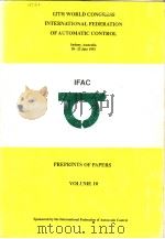 12TH WORLD CONGRESS INTERNATIONAL FEDERATION OF AUTOMATIC CONTROL  VOLUME 10（ PDF版）
