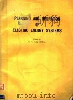 PLANNING AND OPERATION OF ELECTRIC ENERGY SYSTEMS（ PDF版）