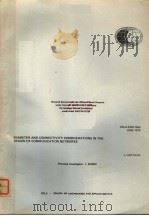 DIAMETER AND CONNECTIVITY CONSIDERATIONS IN THE DESIGN OF COMMUNICATION NETWORKS PDF电子版封面