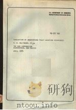 EVALUATION OF UNDERGROUND FAULT LOCATION TECHNIQUES PDF电子版封面 R.W.DELTRENRE