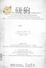 PROCEEDINGS OF 1994 INTERNATIONAL JOINT CONFERENCE:26TH SYMPOSIUM ON ELECTRICAL INSULATING MATCRIALS（ PDF版）