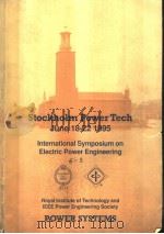 STOCKHOLM POWER TECH JUNE 18-22 1995 6-3 PDF电子版封面