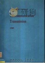 THIRD INTERNATIONAL CONFERENCE ON TELECOMMUNICATION TRANSMISSION 1985（ PDF版）