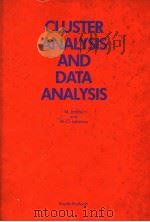 CLUSTER ANALYSIS AND DATA ANALYSIS（ PDF版）