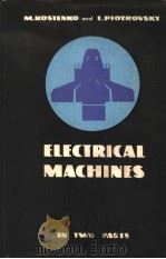 ELECTRICAL MACHINES PDF电子版封面