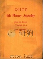 CCITT 6TH PLENARY ASSEMBLY VOLUME  III-2（ PDF版）