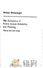 THE ECONOMICS OF POWER SYSTEM RELIABILITY AND PLANNING THEORY AND CASE STUDY PDF电子版封面 0801822769 WALTER G.SCOTT AND MARK GELLER