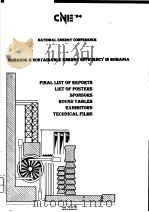 FINAL LIST OF REPORTS LIST OF POSTERS SPONSORS ROUND TABLES EXHIBTTORS TECHNICAL FILMS（ PDF版）
