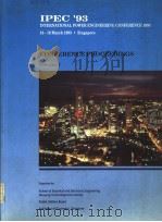 INTERNATIONAL POWER ENGINEERING CONFERENCE 1993 VOLUME 1（ PDF版）