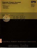 DIAGNOSTIC PROGRAM DOCUMENT VOLUME 2: PROGRAM MODIFICATION PDF电子版封面 ESKO G.CATE