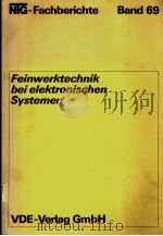 FEINWERKTECHNIK BEI ELEKTRONISCHEN SYSTEMEN（ PDF版）