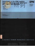 GENERALIZATION OF THG ARMP DEPLETION CAPABILITY:INTERFACING OF THE STAND-ALONE EPRI-CINDER WITH EPRI（ PDF版）