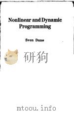 NONLINEAR AND DYNAMIC PROGRAMMING     PDF电子版封面  321181289X   