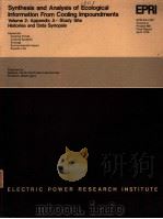 SYNTHESIS AND ANALYSIS OF ECOLOGICAL INFORMATION FROM COOLING IMPOUNDMENTS VOLUME 2 PDF电子版封面 C.D.BECKER C.E.CUSHIBNG K.L.