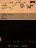 IMPINGEMENT:AN ANNOTATED BIBLIOGRAPHY PDF电子版封面 M.S.UZIEL E.H.HANNON