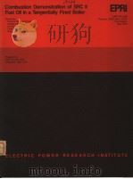 COMBUSTION DEMONSTRATION OF SRC 2 FUEL OIL IN A TANGENTIALLY FIRED BOILER PDF电子版封面 B.F.PIPER S.HERSH W.NAZIMOWI