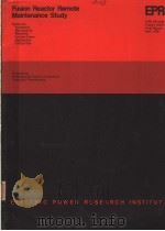 FUSION REACTOR REMOTE MAINTENANCE STUDY（ PDF版）