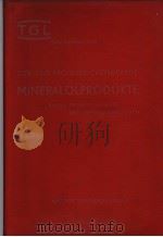 MINERALOLPRODUKTE BAND 1:TECHNISCHE GUTE-UND LIEFERBEDINGUNGEN PDF电子版封面