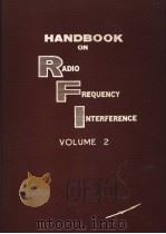 RADIO FREQUENCY INTERFERENCE HANDBOOK VOLUME 2 PDF电子版封面