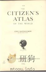 THE CITIZEN'S ATLAS OF THE WORLD PDF电子版封面 JOHN BARTHOLOMEW