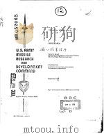 U.S.ARMY MISSILE RESEARCH AND DEVELOPMENT COMMAND（ PDF版）