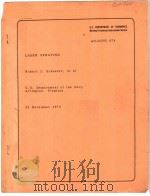 LASER SPRAYING PDF电子版封面 ROBERT J.SCHAEFER