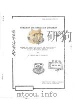 FOREIGN TECHNOLOGY DIVISION PDF电子版封面 J.WEISS J.SOCHACKI