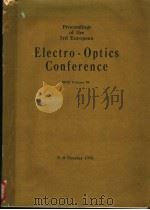 PROCEEDINGS OF THE 3RD EUROPEAN ELECTRO-OPTICS CONFERENCE（ PDF版）