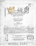 NUMERICAL ANALYSES OF PENETRATION DYNAMICS IN SUPPORT OF INVESTIGATIONS OF SCALING RELATIONS FOR EAR PDF电子版封面 MARK H.WAGNER CHRISTOPHER C.