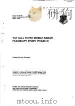 THE NULL FILTER MOBILE RADAR FEASIBILITY STUDY (PHASE 2)（ PDF版）