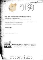 DDT BEHAVIOR OF WAXED MIXTURES OF RDX HMX AND TETRYL（ PDF版）