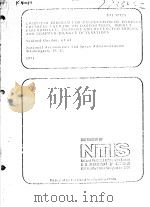 COMPUTER PROGRAM FOR CALCULATION OF COMPLEX CHEMICAL EQUILIBRUM COMPOSITIONS ROCKET PEREORMANCE INCI PDF电子版封面