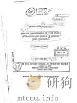 BEHAVIOR CHARACTERISTICS OF TYPE 1 (75/25) OCTOL DURING MELT POURING HE WARHEAD M250 (CHAPARRAL) PDF电子版封面 HERMAN J.FRIGAND