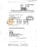 TEC MEDIA ALTERNATIVES FOR THE FY 78-83 PERILD PDF电子版封面