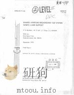 SHARED APERTURE BREADBOARD TEST SYSTEM (SABTS) LASER SUPPORT（ PDF版）