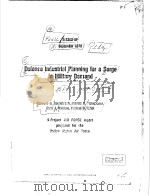 DEFENSE INDUSTRIAL PLANNING FOR A SURGE IN MILITARY DEMAND（ PDF版）